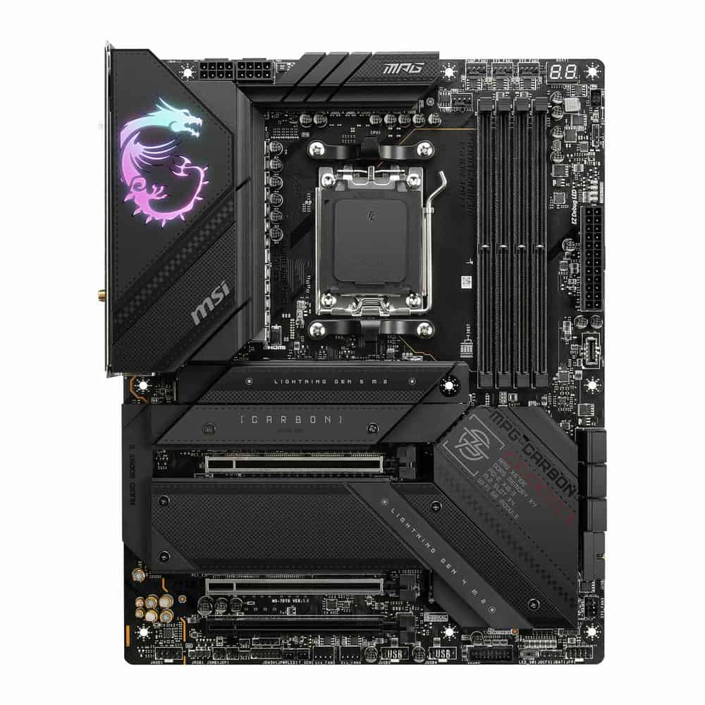 MSI AMD MPG X670E CARBON WIFI DDR5 ATX Motherboard